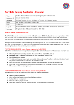 Surf Life Saving Australia - Circular