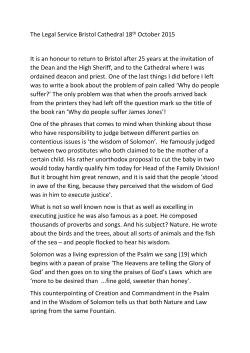 PDF - Bristol Cathedral