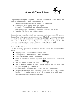 Around Kids&trade; World in Games