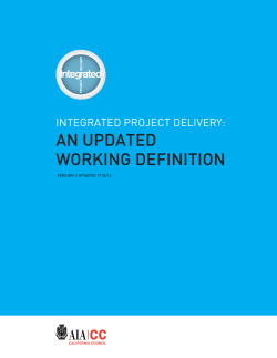 an updated working definition