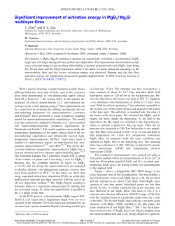 Significant improvement of activation energy in