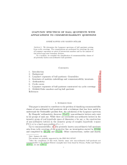 Lyapunov spectrum of ball quotients with applications to