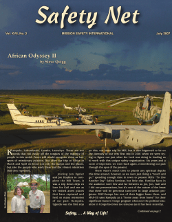 July 2007 - Mission Safety International