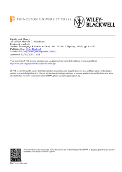 Equity and Mercy - Penn Law - University of Pennsylvania