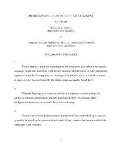 Hoesli v. Triplett, Inc.