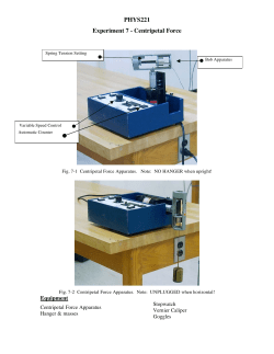 PHYS221 Experiment 7