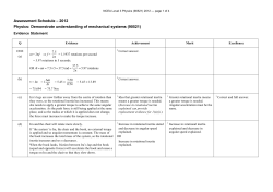 NCEA Level 3 Physics (90521) 2012
