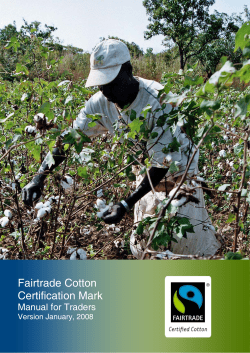 Fairtrade Cotton Certification Mark