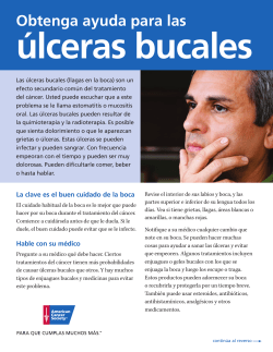 Getting Help for Mouth Sores (Spanish)