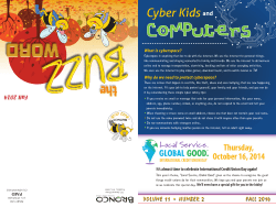 Fall 2014 Buzz Club Newsletter