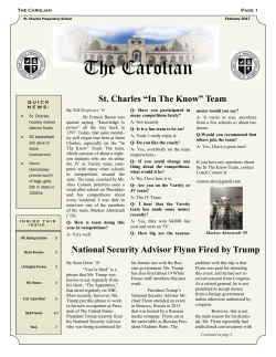 HERE - St. Charles Preparatory School