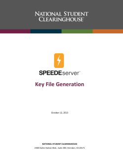 Key File Generation