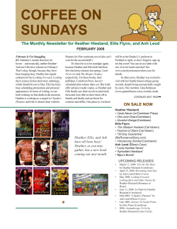 COFFEE ON SUNDAYS - Heather Hiestand