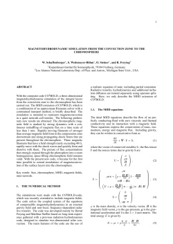 Magnetohydrodynamic simulation from the convection zone to the