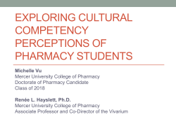 Cultural competency - Mercer University Library