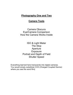 Photo One/Two Camera Tools Entire Packet