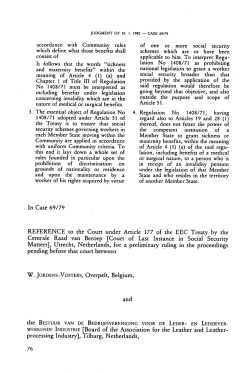 accordance with Community rules which define what those