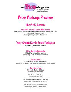 Prize Package Preview