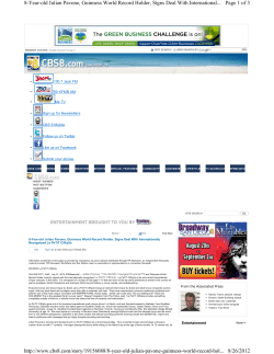 Read Article - Julian Pavone
