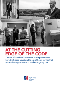 at the cutting edge of the code