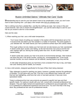 Five Steps to Ultimate Hair