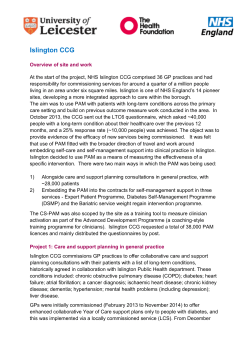 Islington CCG