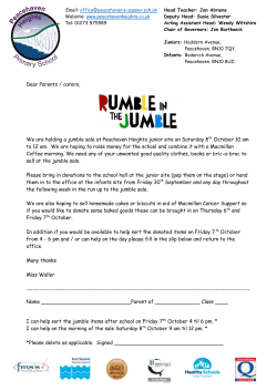 Please click here to print "Rumble in the Jumble" reply slip