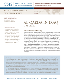 Al Qaeda in Iraq - Amazon Web Services