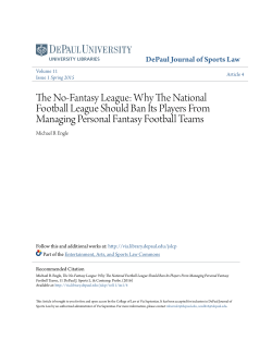 The No-Fantasy League: Why The National