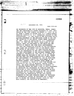 App. No. CV15-10, townhouses northeast of San Marcus