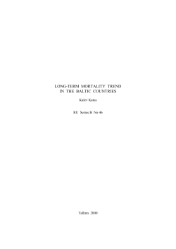 long-term mortality trend