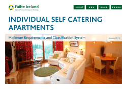 individual self catering apartments