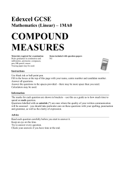 compound measures