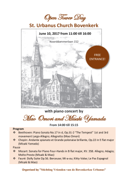 Open Tower Day Mao Omori and Misaki Yamada