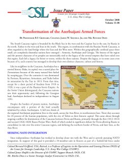 Complete publication - Center for Strategic Leadership