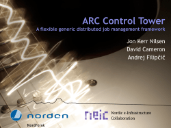 ARC Control Tower.key