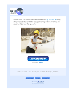 An &ldquo;Inconvenient&rdquo; Truth: Pregnancy