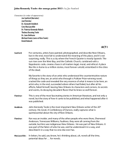 a transcript of the film.