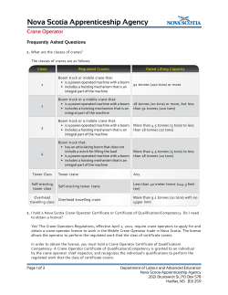 information... - Nova Scotia Apprenticeship Agency