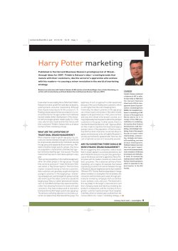 Harry Potter marketing