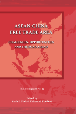 ASEAN-ChiNA FrEE TrAdE ArEA