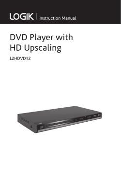 DVD Player with HD Upscaling