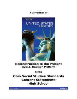 United States History, Reconstruction to Present