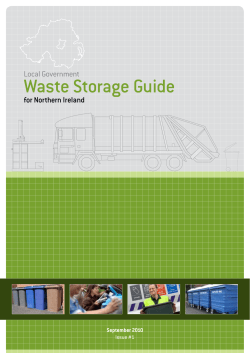 Waste Storage Guide - Building Control NI