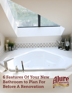 6 Features Of Your New Bathroom to Plan For Before A Renovation