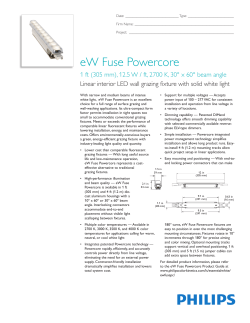 EW Fuse Powercore 2700K 1ft 30degree X 60degree