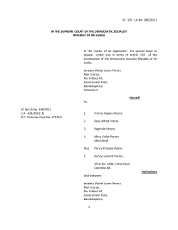 DOC - Supreme Court Sri Lanka