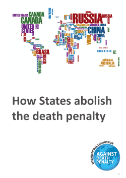 How States abolish the death penalty