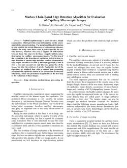 Markov Chain Based Edge Detection Algorithm