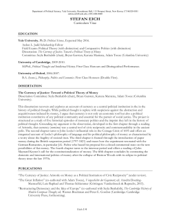 stefan eich - Yale CampusPress